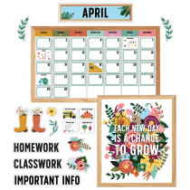 Grow Together Calendar Bulletin Board Set - CD-110565 | Carson Dellosa Education | Calendars