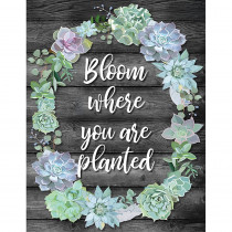 CD-114259 - Bloom Where You Are Planted Chart Simply Stylish in Classroom Theme