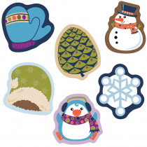 CD-120182 - Winter Mix Cut Outs in Holiday/seasonal