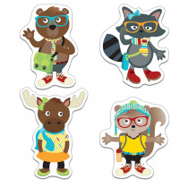 CD-120214 - Hipster Pals Cut Outs in Accents