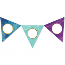 CD-120573 - Galaxy Pennants Cut-Outs in Accents
