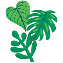 One World Tropical Leaves Extra Large Cut-Outs, Pack of 12 - CD-120596 | Carson Dellosa Education | Accents