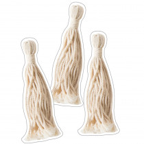 Simply Boho Tassels Cut-Outs, Pack of 36 - CD-120614 | Carson Dellosa Education | Accents
