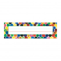 CD-122026 - Eric Carle Dots Name Plates in Name Plates