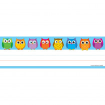 CD-122029 - Colorful Owls Nameplates 36Ct in Name Plates