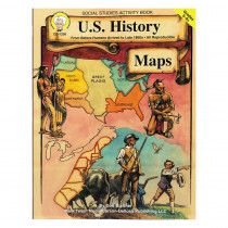 CD-1336 - Us History Maps Gr 5-8 in Maps & Map Skills