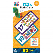 World of Eric Carle 123s Flash Cards - CD-134058 | Carson Dellosa Education | Flash Cards