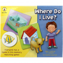 CD-140046 - Where Do I Live Early Childhood Game in Games