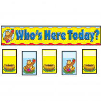 CD-158006 - Attendance Replacement Cards Pocket Charts in Pocket Charts