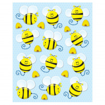 CD-168019 - Bees Shape Stickers 72Pk in Stickers
