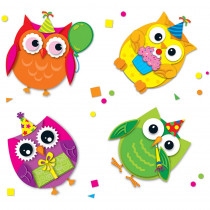 CD-168145 - Celebrate With Colorful Owls in Stickers