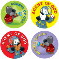 CD-168161 - Agent Of God Stickers in Inspirational