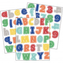 CD-168233 - Ss Discover Letters Numbers Gr Pk-5 Value Stickers in Stickers