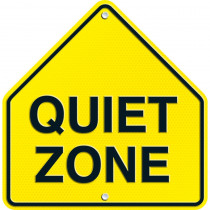 CD-188015 - Quiet Zone Two Sided Decorations in Two Sided Decorations