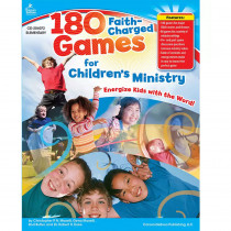 CD-204072 - 180 Faith-Charged Games For Childrens Ministry Elementary in Inspirational
