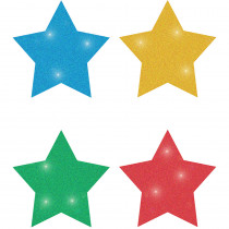 CD-2146 - Dazzle Chart Seals Stars 440/Pk Multicolor Acid & Lignin Free in Stickers