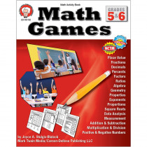CD-404152 - Math Games Gr 5-6 in Math