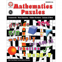 Mathematics Puzzles Workbook - CD-405089 | Carson Dellosa Education | Activity Books