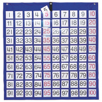CD-5604 - Pocket Chart Hundreds 101 Cards 26 X 26 in Pocket Charts