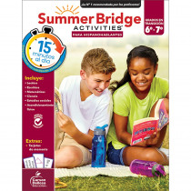 Summer Bridge Activities Spanish, Grade 6-7 - CD-705439 | Carson Dellosa Education | Skill Builders