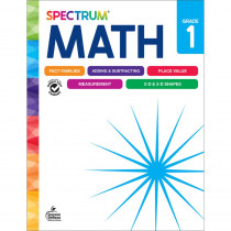 Spectrum Math Workbook, Grade 1 - CD-705500 | Carson Dellosa Education | Activity Books