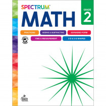 Spectrum Math Workbook, Grade 2 - CD-705501 | Carson Dellosa Education | Activity Books