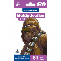 Star Wars Multiplication 0-12 Flash Cards, Grade 3-5 - CD-734093 | Carson Dellosa Education | Flash Cards