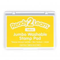 Jumbo Washable Stamp Pad - Yellow - 6.2L x 4.1"W - CE-10039 | Learning Advantage | Stamps & Stamp Pads"