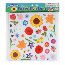 Foam Stickers - Flowers - Pack of 152 - CE-10095 | Learning Advantage | Stickers