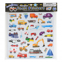 Foam Stickers - Transport - Pack of 168 - CE-10096 | Learning Advantage | Stickers