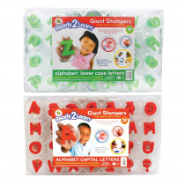 CE-6713 - Ready2learn Giant Alphabet Letters Stampers Set Includes Ce-6711&6712 in Stamps & Stamp Pads