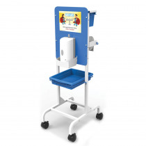 Single Student Hand Sanitizer Station - Premium Model without Dispenser - CEPSAN100 | Copernicus Educational Prod. | First Aid/Safety