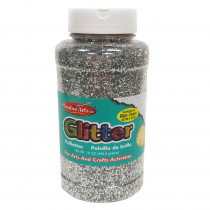 CHL41145 - Glitter 16 Oz Bottle Silver in Glitter