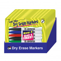 CHL76840ST - 12 Pks Of 5 Pocket Dry Erase Marker Low Odor in Whiteboard Accessories