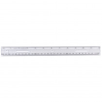 CHL77112 - 12In Plastic Ruler Clear in Rulers