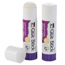 Economy Glue Sticks, White, 1.3 oz., 12-count - CHL95130 | Charles Leonard | Glue/Adhesives