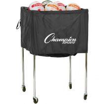 CHSVBCART - Volleyball Cart Folding 30 Volleyballs Aluminum in A/v Carts