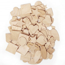 CK-370001 - Wooden Shapes 1000 Pieces in Wooden Shapes