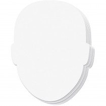 CK-987410 - Whiteboard Face Shapes 10/Set in Dry Erase Boards