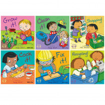 Helping Hands Board Books, Set of 6 - CPYCPHA | Childs Play Books | Social Studies