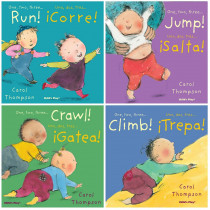 Little Movers Bilingual Books, Set of 4 - CPYCPLM | Childs Play Books | Social Studies