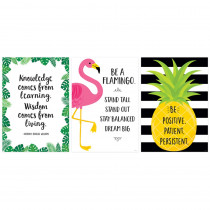 Palm Paradise Inspire U 3-Poster Pack - CTP10271 | Creative Teaching Press | Motivational