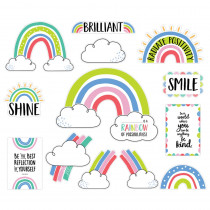 Rainbow Doodles Doodly Rainbows Bulletin Board Set - CTP10425 | Creative Teaching Press | Classroom Theme