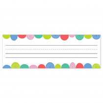 Rainbow Drops Name Plates, 9-1/2" x 3-1/4", Pack of 36 - CTP10622 | Creative Teaching Press | Name Plates