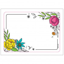 Bright Blooms Doodly Blooms Labels - CTP10693 | Creative Teaching Press | Name Tags