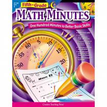 CTP2587 - Fifth-Gr Math Minutes in Activity Books