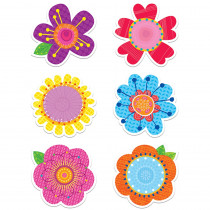 CTP3898 - Springtime  Blooms 6In Cut Outs in Holiday/seasonal