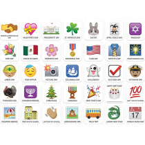 CTP6059 - Emoji Fun Holiday Calendar Cover-Up in General