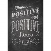 CTP6700 - Think Positive And Positive Poster in Motivational