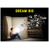 CTP7268 - Dream Big Poster in Motivational
